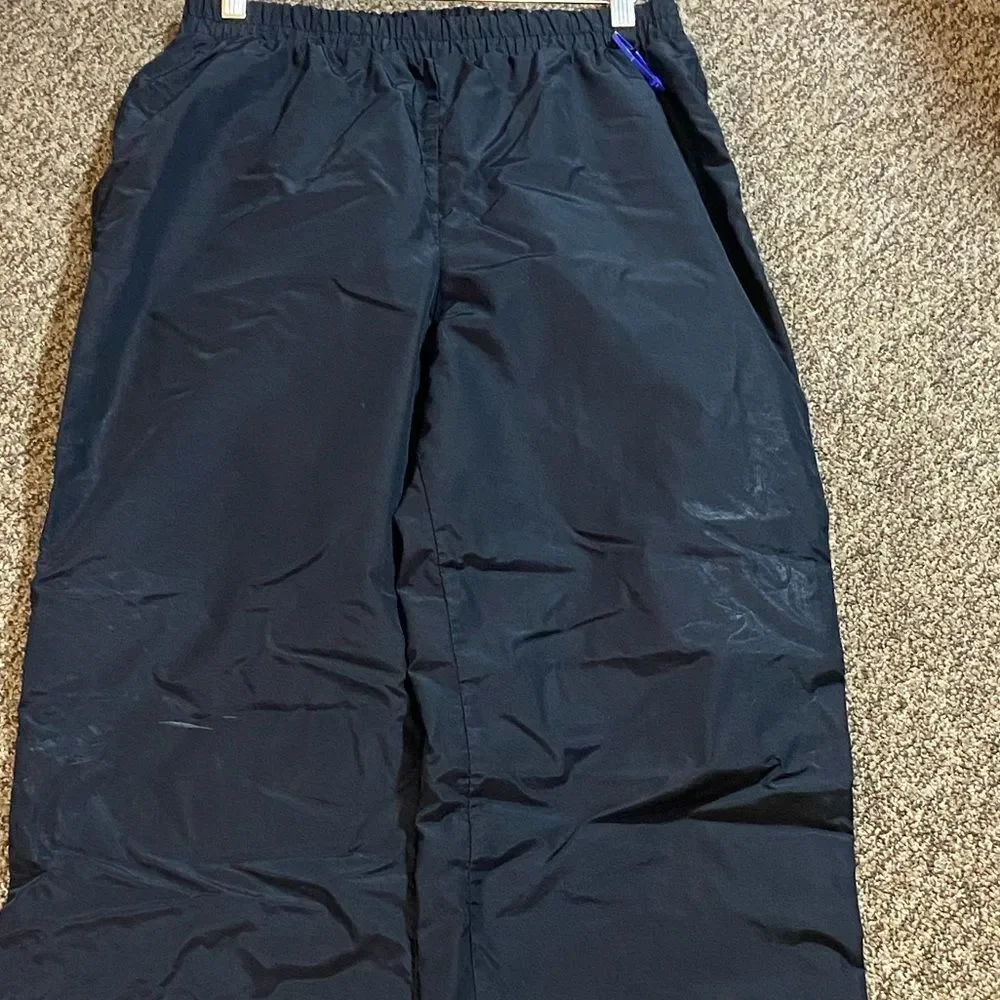 Columbia Sportswear Company Black Snow Pants with Elastic Cuffs Men’s Size L
